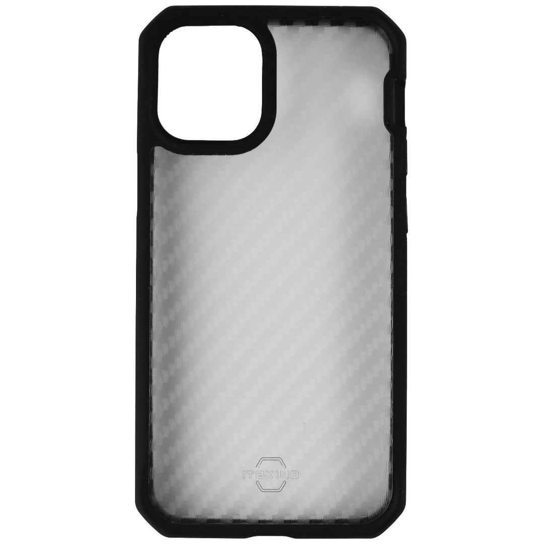 ITSKINS Hybrid Tek Protective Case for Apple iPhone 12 Mini - Black/Clear Image 2