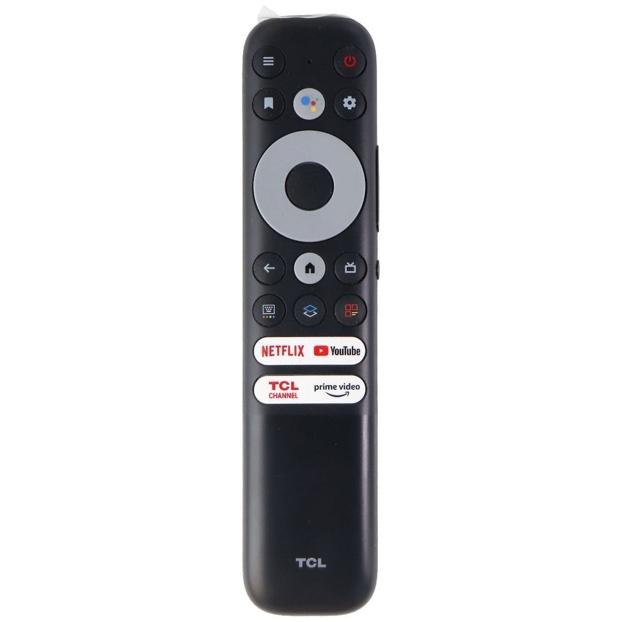 TCL Remote Control (RC902N FMR1) with Netflix/Youtube Hotkeys - Black Image 1