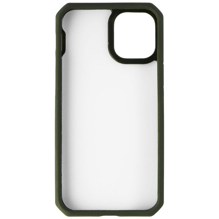 ITSKINS Feroniabio Pure Series for Apple iPhone 12 Mini - Olive Green / Clear Image 3