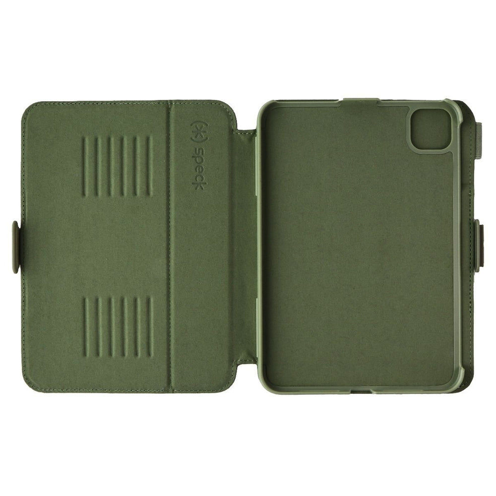 Speck Balance Folio Case for iPad mini (2021 Model) - Velvet Green/Oakmoss Green Image 2