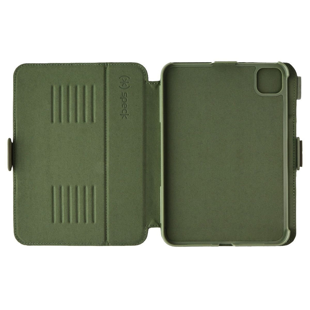 Speck Balance Folio Case for iPad mini (2021 Model) - Velvet Green/Oakmoss Green Image 2
