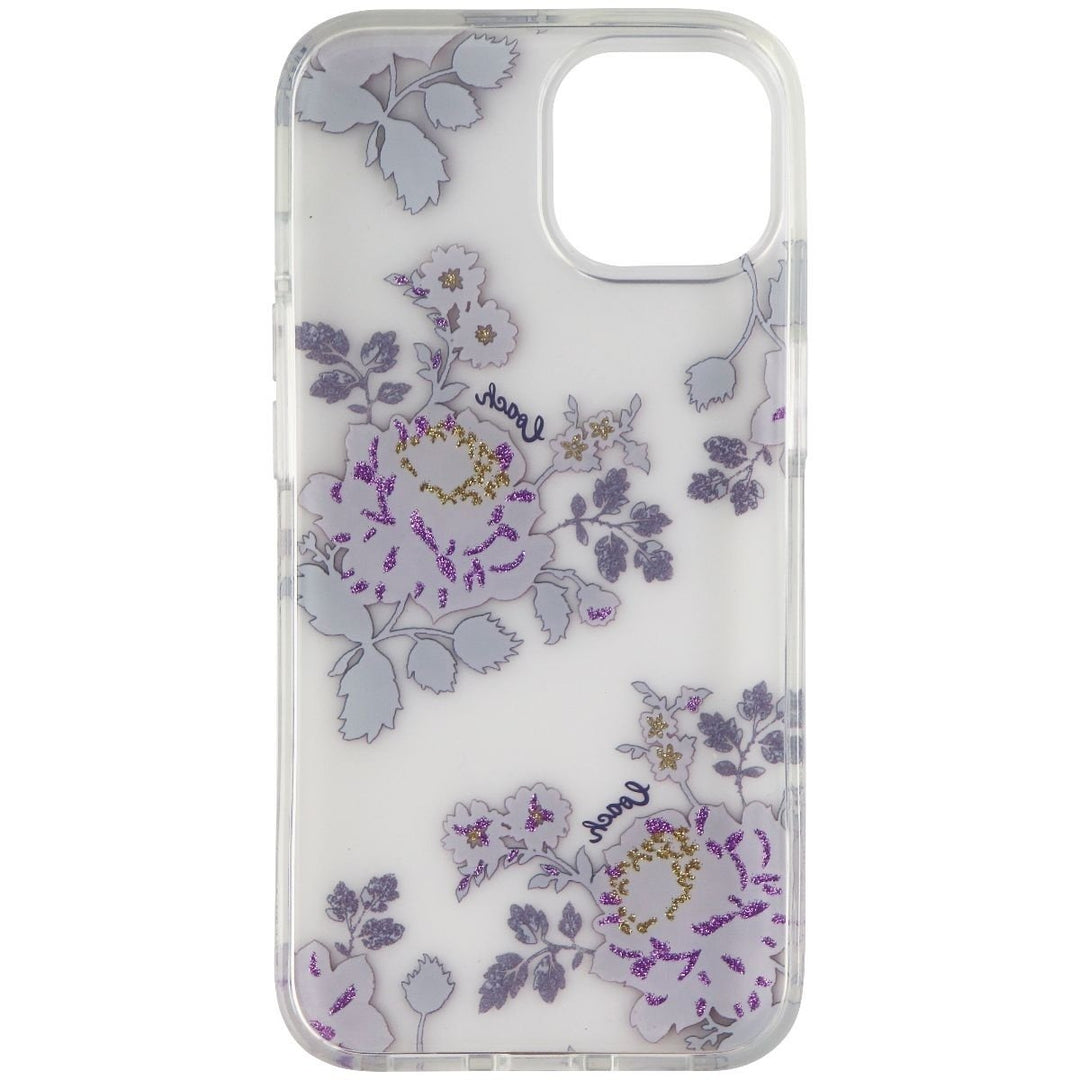 Coach Protective Case for Apple iPhone 13 / 14 - Moody Floral Clear Image 3
