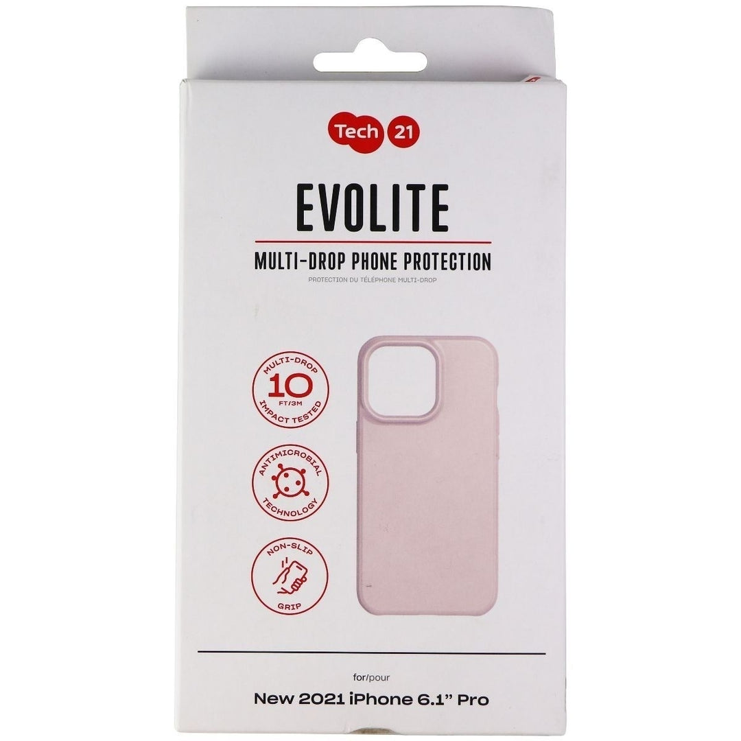 Tech21 Evo Lite Series Flexible Case for Apple iPhone 13 Pro - Pink Image 4