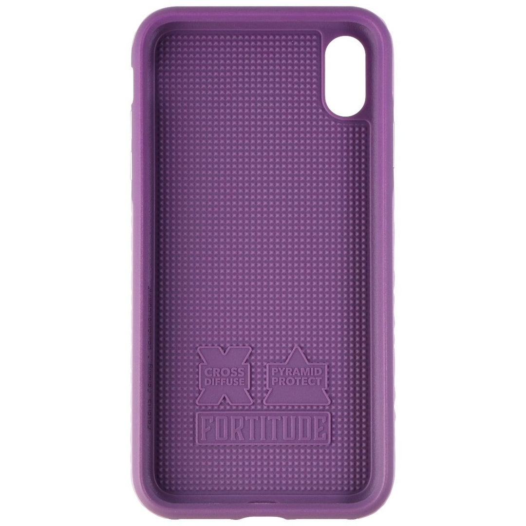 CellHelmet Fortitude Series Case for Apple iPhone XS Max - Lilac Blossom Purple Image 3