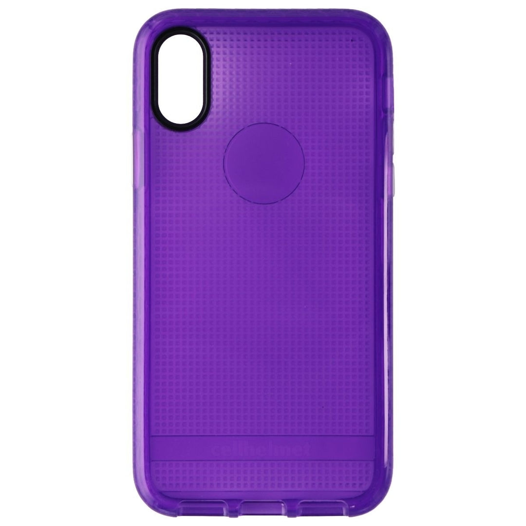 CellHelmet Altitude X Series Gel Case for Apple iPhone Xs/X - Purple Image 2