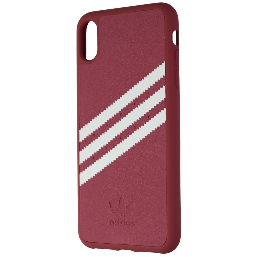 Adidas 3-Stripes Snap Case for Apple iPhone Xs Max - Pink/White Image 1