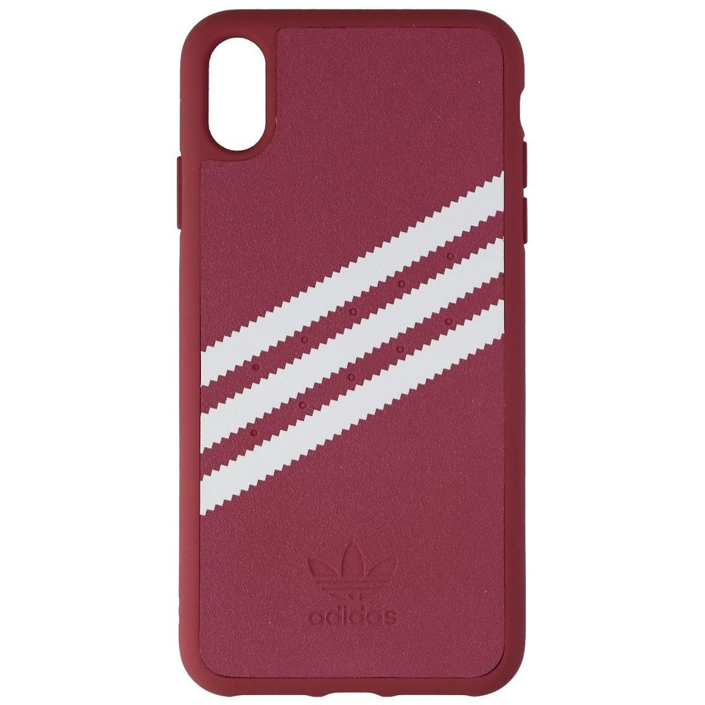Adidas 3-Stripes Snap Case for Apple iPhone Xs Max - Pink/White Image 2