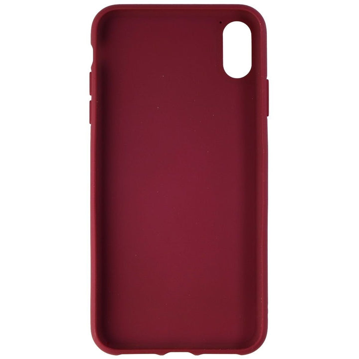 Adidas 3-Stripes Snap Case for Apple iPhone Xs Max - Burgundy Image 3
