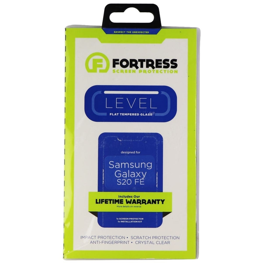 Fortress Focus Series Flat Tempered Glass for Samsung Galaxy S20 FE - Clear Image 1