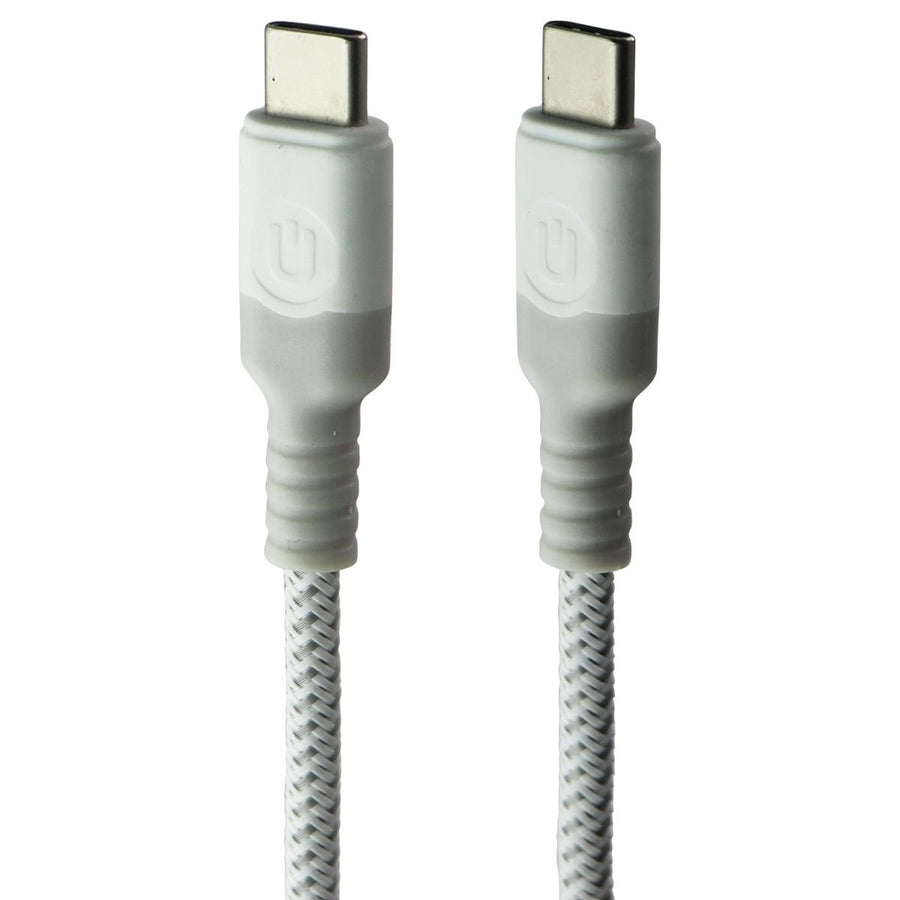 UBREAKIFIX (10-Ft) Durability Series USB-C to USB-C Cable - White Image 1