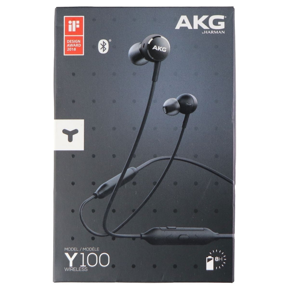 AKG Y100 Wireless Bluetooth Earbuds - Black (US Version) Image 2