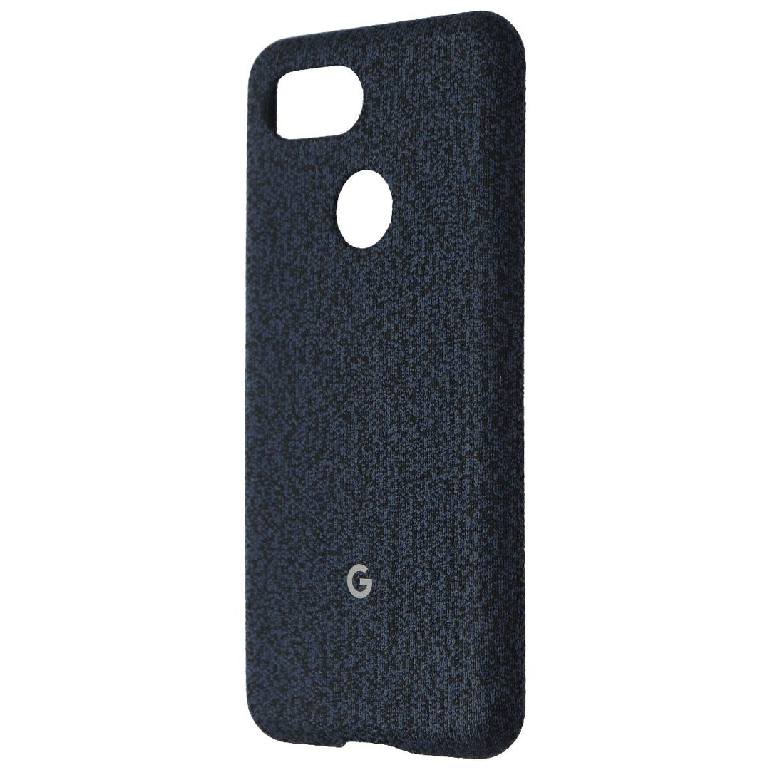 Google Fabric Case for Google Pixel 3 Smartphones - Indigo Blue Fabric Image 1