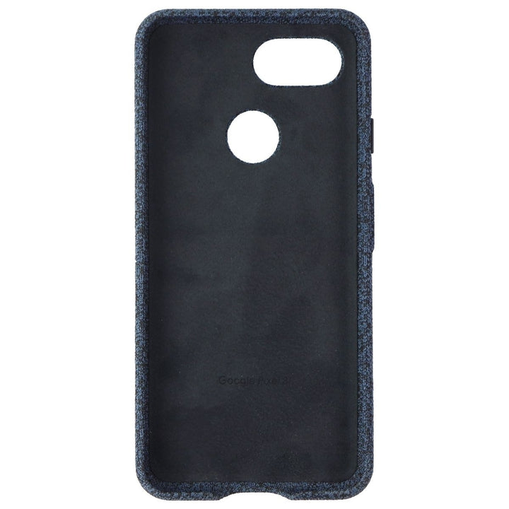 Google Fabric Case for Google Pixel 3 Smartphones - Indigo Blue Fabric Image 3