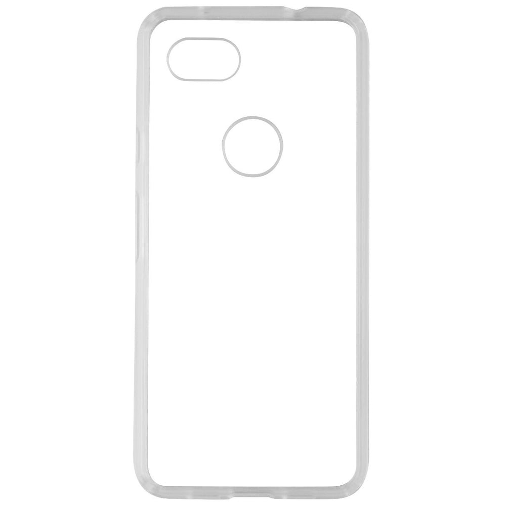 UBREAKIFIX Slim Hardshell Case for Google Pixel 3a Smartphones - Clear Image 2