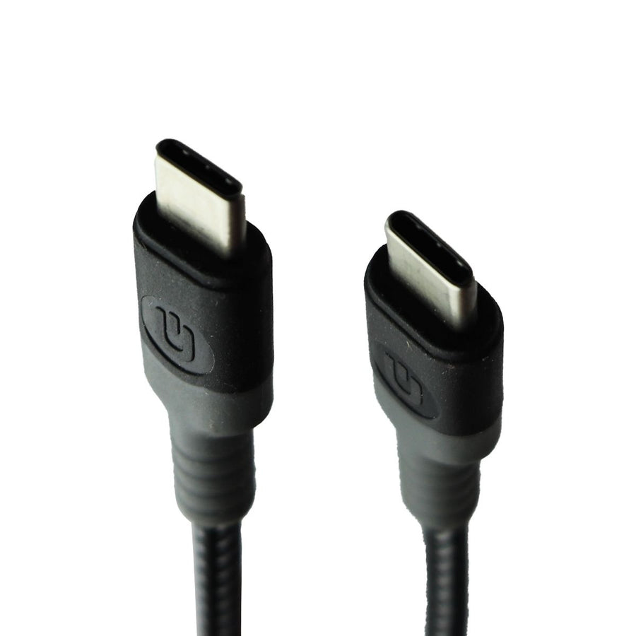 UBREAKIFIX (10-Ft) USB-C to USB-C Durability Charge/Sync Cable - Black Image 1