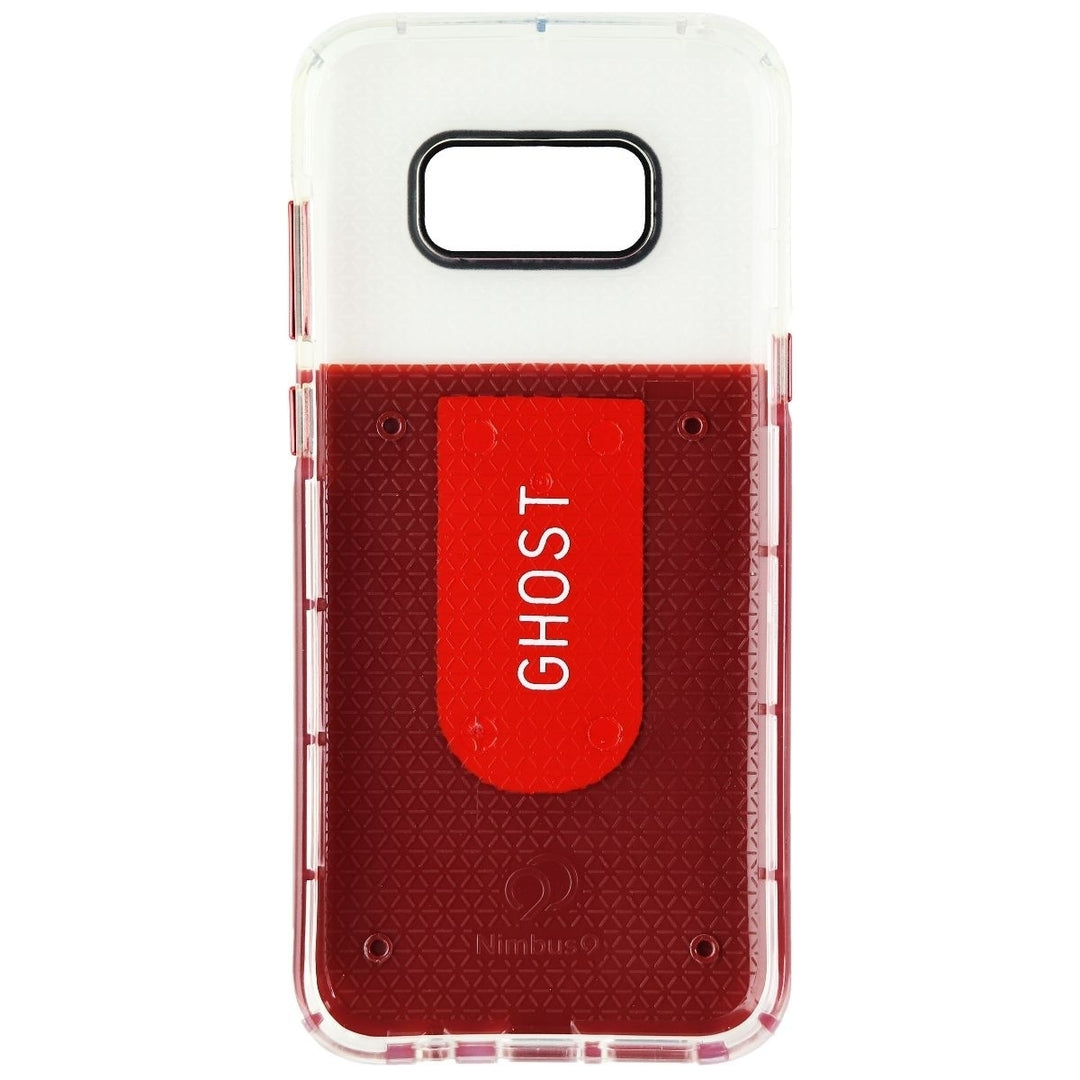 Nimbus9 Ghost Case with Car Vent Mount for Samsung Galaxy (S8+) - Red and Clear Image 4