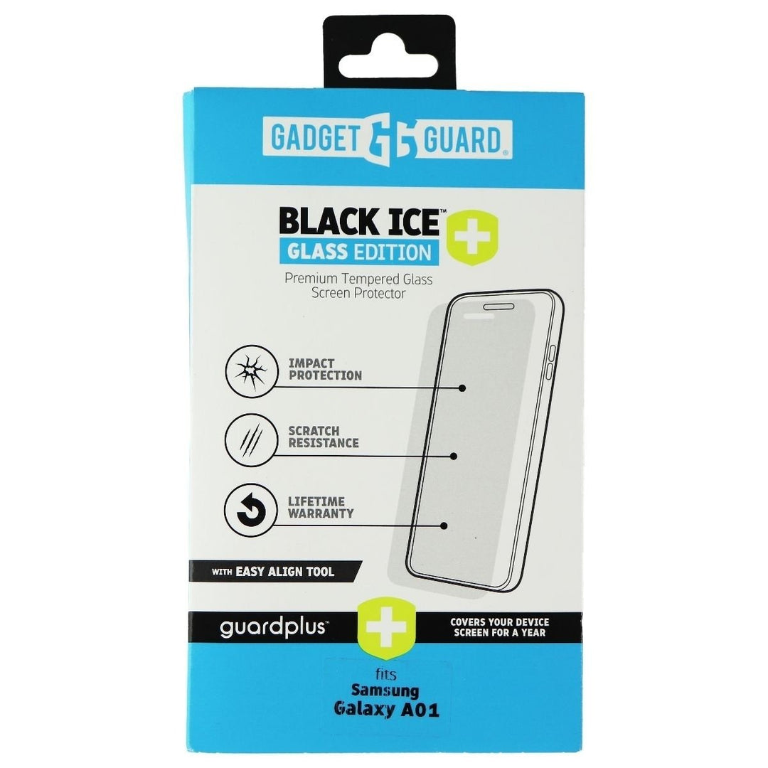 Gadget Guard Black Ice+ (Plus) Glass Edition for Samsung Galaxy A01 - Clear Image 1