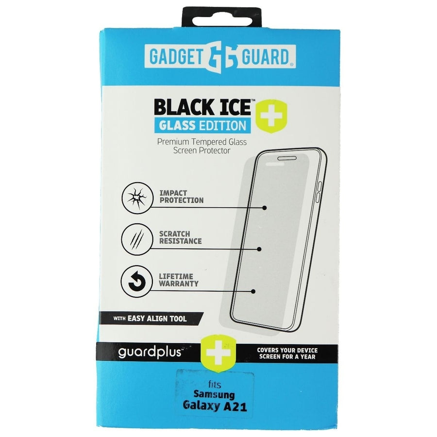 Gadget Guard Black Ice+ (Plus) Glass Edition for Samsung Galaxy A21 - Clear Image 1