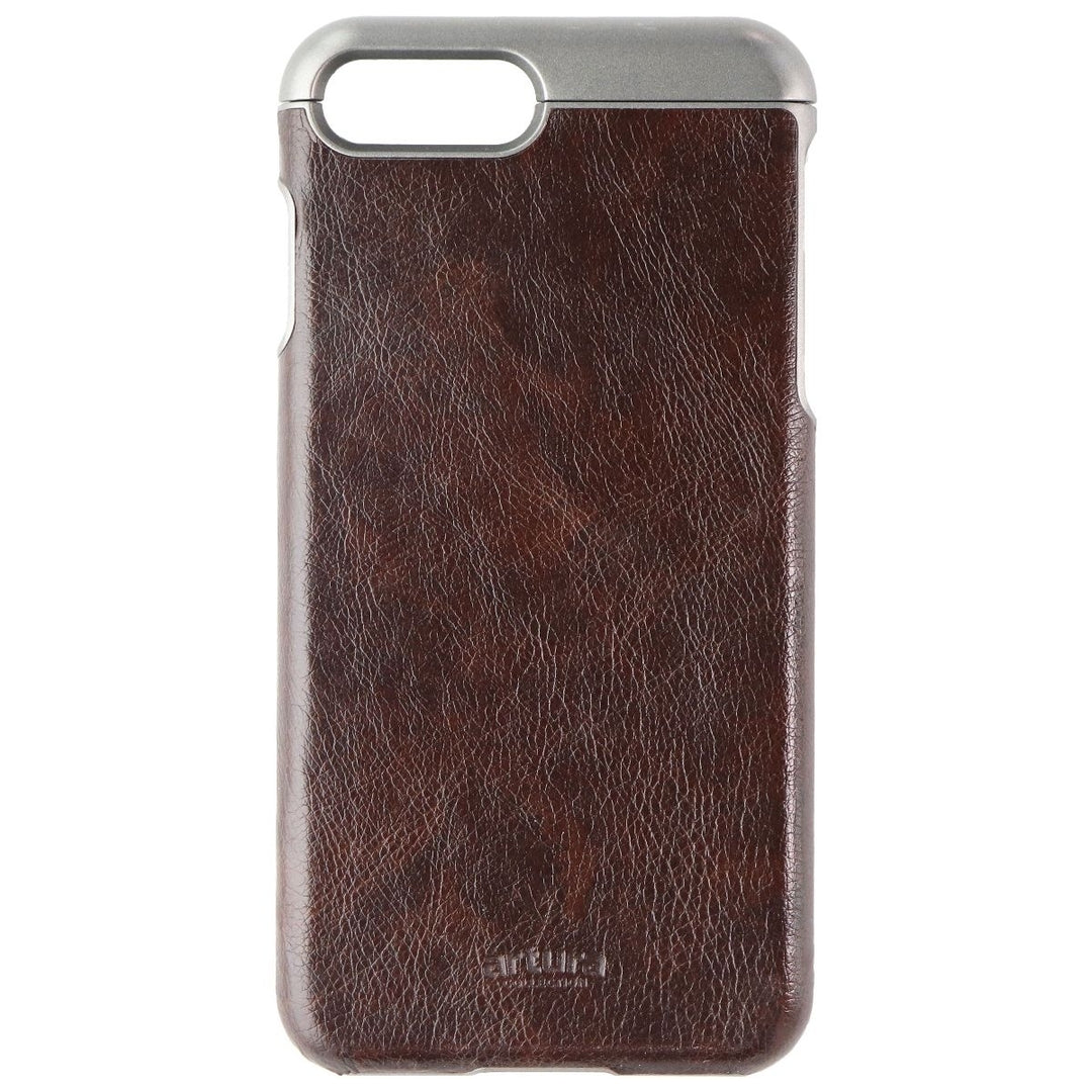 Encased - Artura Collection - Brown/Grey Leather for iPhone 7 Plus Image 2