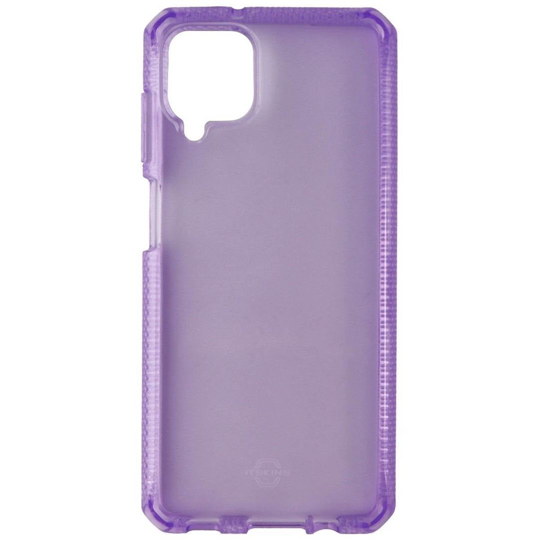 ITSKINS - Spectrum Clear - Designed for Samsung Galaxy A12 - Purple Image 2