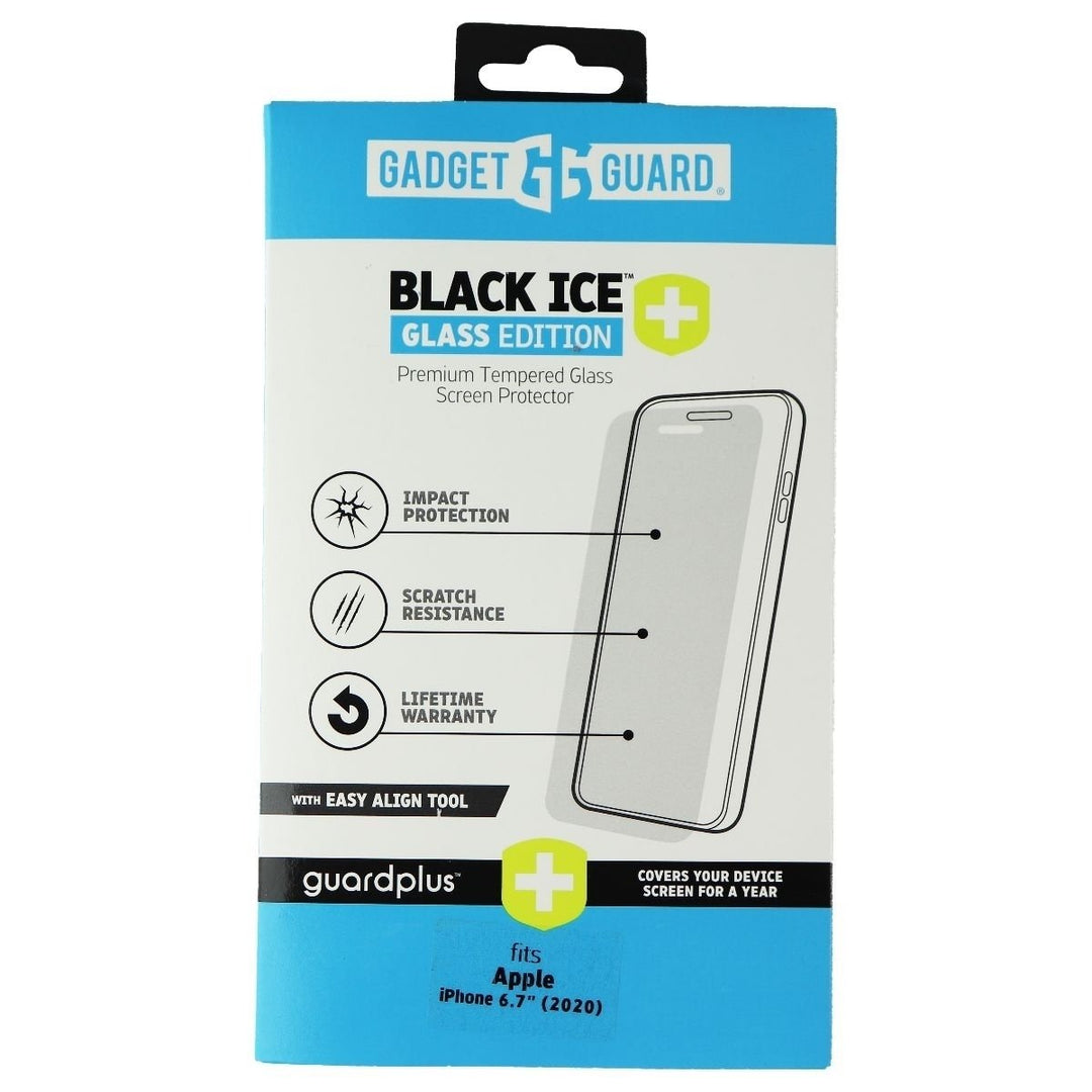 Gadget Guard Black Ice+ (Plus) Glass Edition for Apple iPhone 12 Pro Max - Clear Image 1