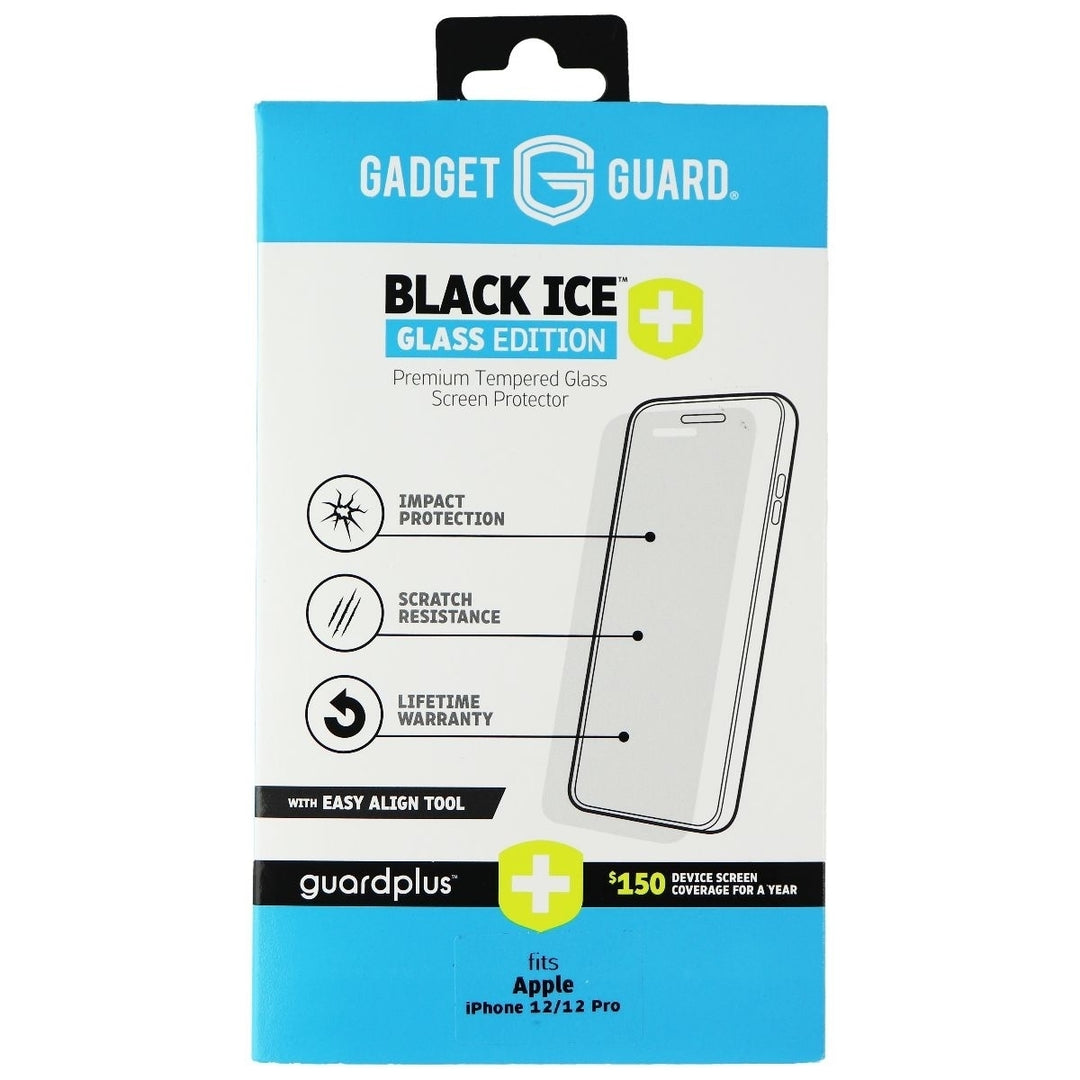 Gadget Guard Black Ice+ (Plus) Glass Edition for iPhone 12 Pro and iPhone 12 Image 1