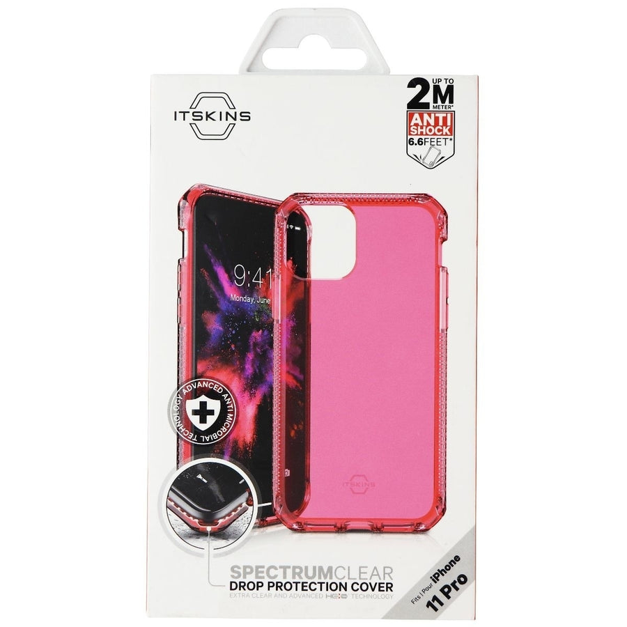 ITSKINS Spectrum Clear Phone Case for Apple iPhone 11 Pro - Coral Image 1