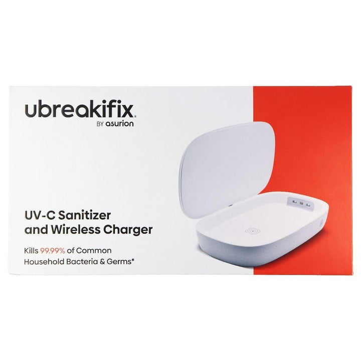 ubreakifix UV-C Sanitizer and Wireless Charger for Smartphones - White Image 6