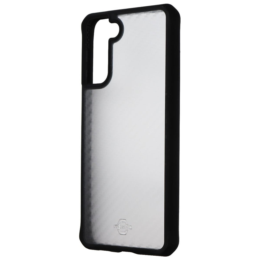 ITSKINS Hybrid TEK Case for Samsung Galaxy S21+ / S21+ 5G - Black/Clear Image 1