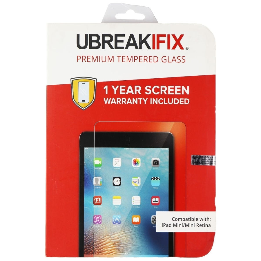 UBREAKIFIX Premium Tempered Glass for Apple iPad Mini / Mini Retina Image 1