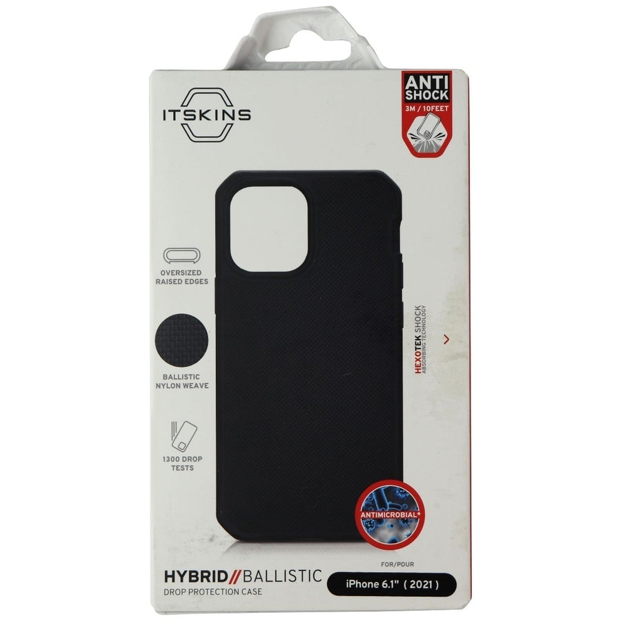 ITSKINS Hybrid Ballistic Series Case for Apple iPhone 13 / 14 - Black Image 1