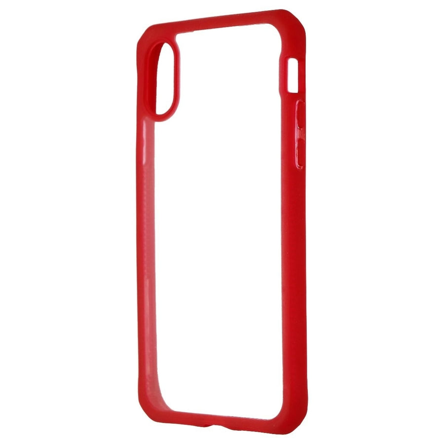 ITSKINS Hybrid Frost Case for Apple iPhone Xs/X (5.8 Inch) - Red / Transparent Image 1