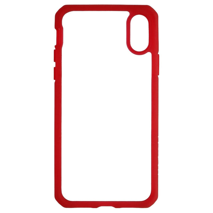 ITSKINS Hybrid Frost Case for Apple iPhone Xs/X (5.8 Inch) - Red / Transparent Image 3