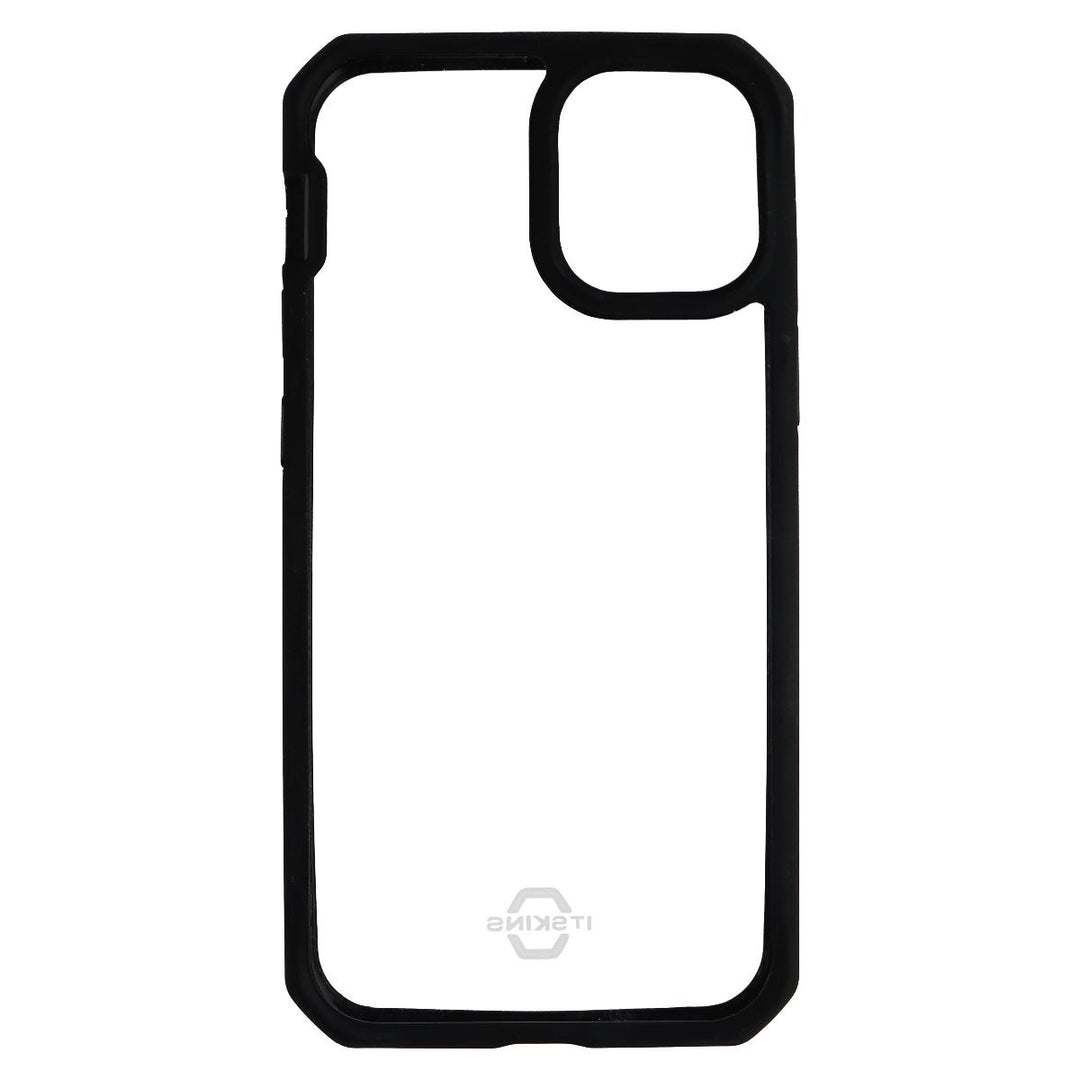 ITSKINS Hybrid Solid 5G Case for Apple iPhone 12 Mini - Black and Transparent Image 3