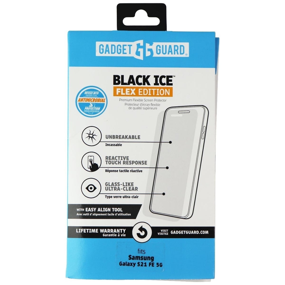 Gadget Guard Black Ice Flex Edition Screen Protector for Samsung Galaxy S21 FE5G Image 1