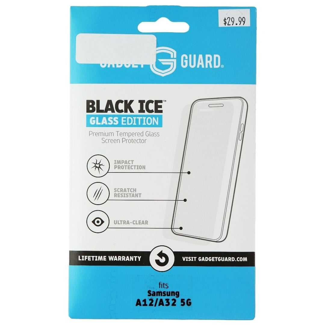 Gadget Guard Black Ice Edition Tempered Glass for Samsung Galaxy A12 / A32 5G Image 1