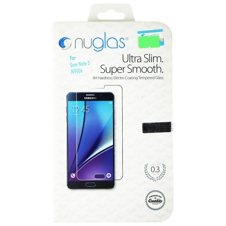 NuGlas Tempered Glass Screen Protector for Samsung Note 3 - Clear Image 1