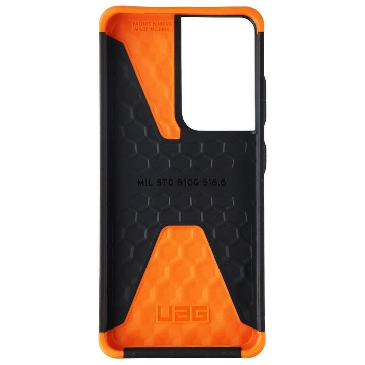 UAG Civilian Series Case for Samsung Galaxy S21 Ultra 5G - Black/Orange Image 3