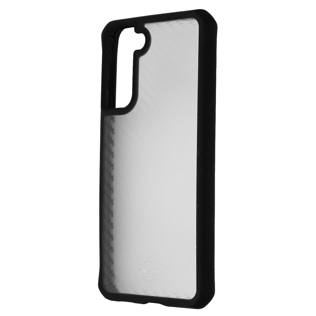 ITSKINS Hybrid Tek Series Case for Samsung Galaxy S21 4G/5G - Black/Clear Image 1