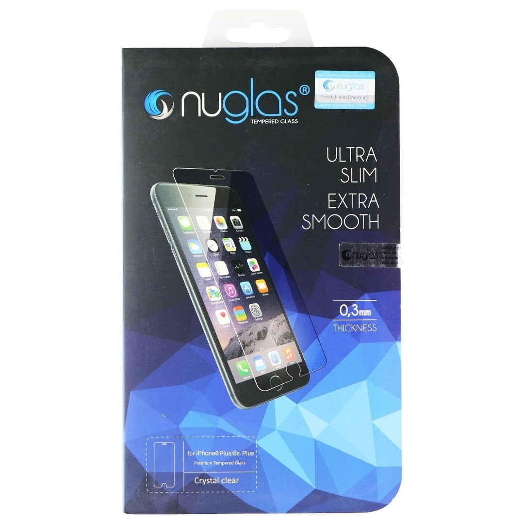 NuGlas Tempered Glass Screen Protector for Apple iPhone 6 Plus/6s Plus Image 1