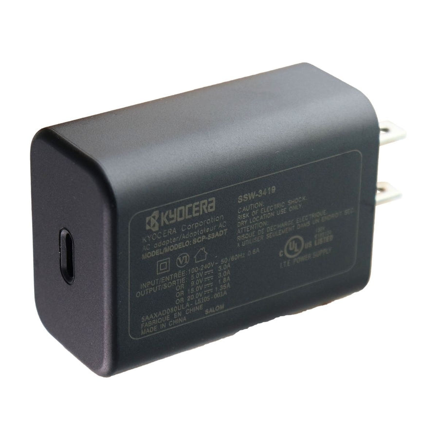 Kyocera (5V/3A) Adaptive AC Charger for Kyocera Smartphones (SCP-53ADT/SSW-3419) Image 1