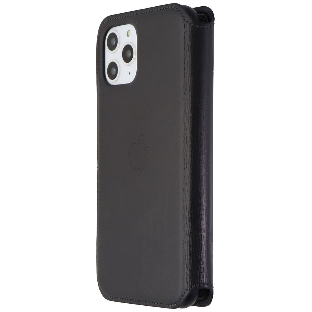 Apple Leather Folio Case for iPhone 11 Pro (5.8) Smartphone - Black (MX062ZM/A) Image 1