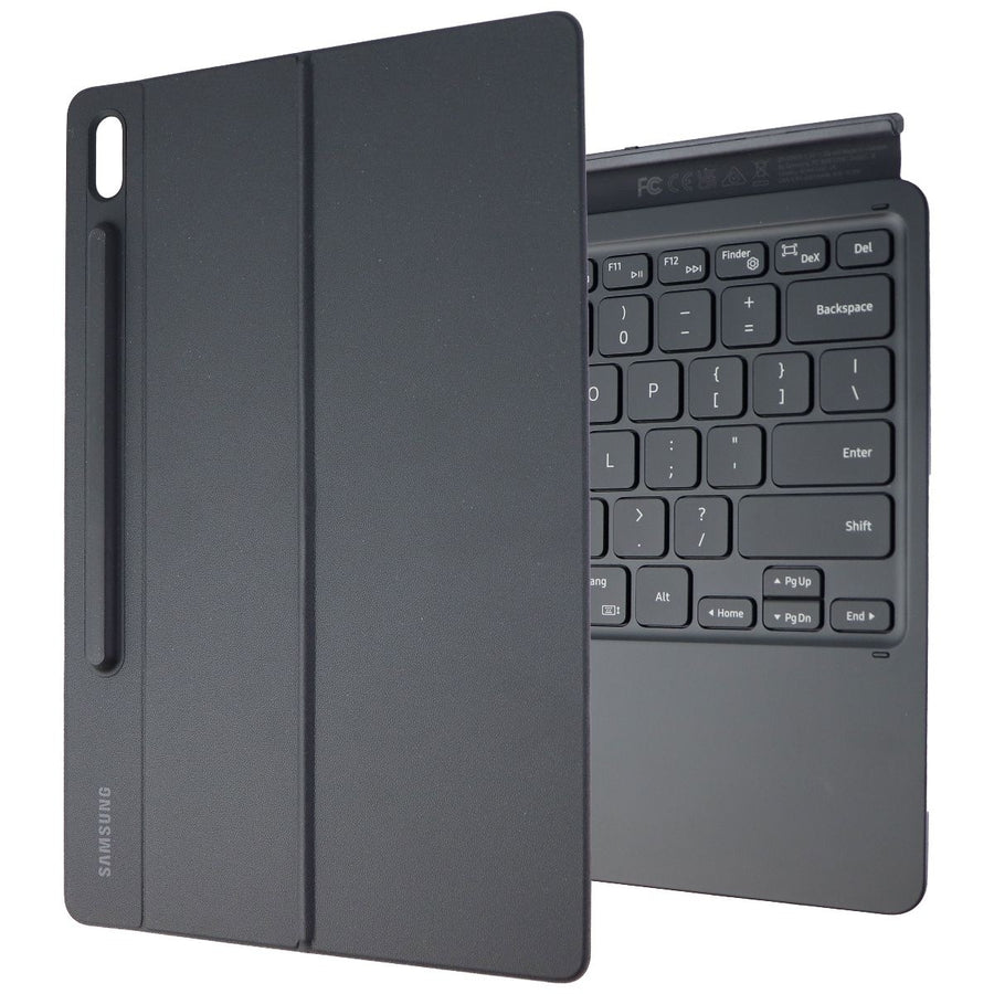 Samsung Tablet Book Cover Keyboard for Samsung Galaxy Tab (S7+) - Black Image 1