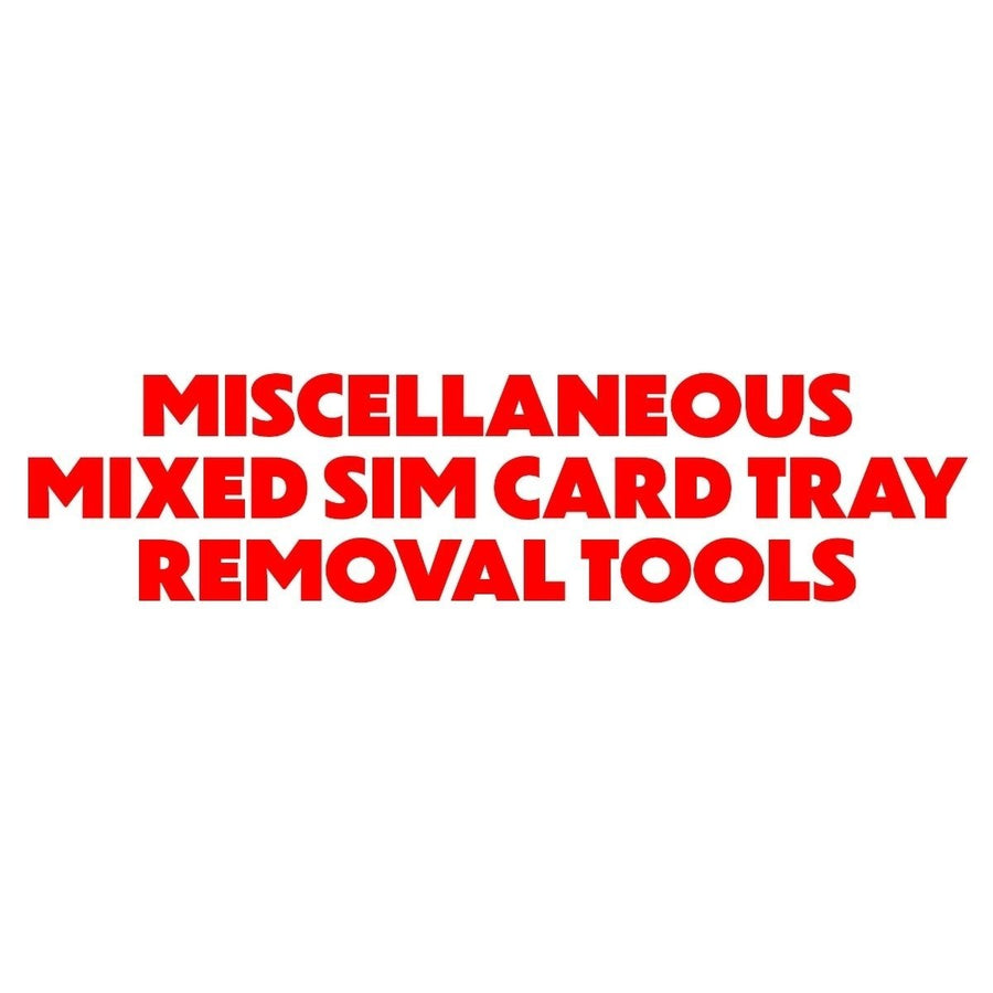 Miscellaneous/Mixed Sim Card Tray Opening/Removal Tools (1 Per Order) Image 1