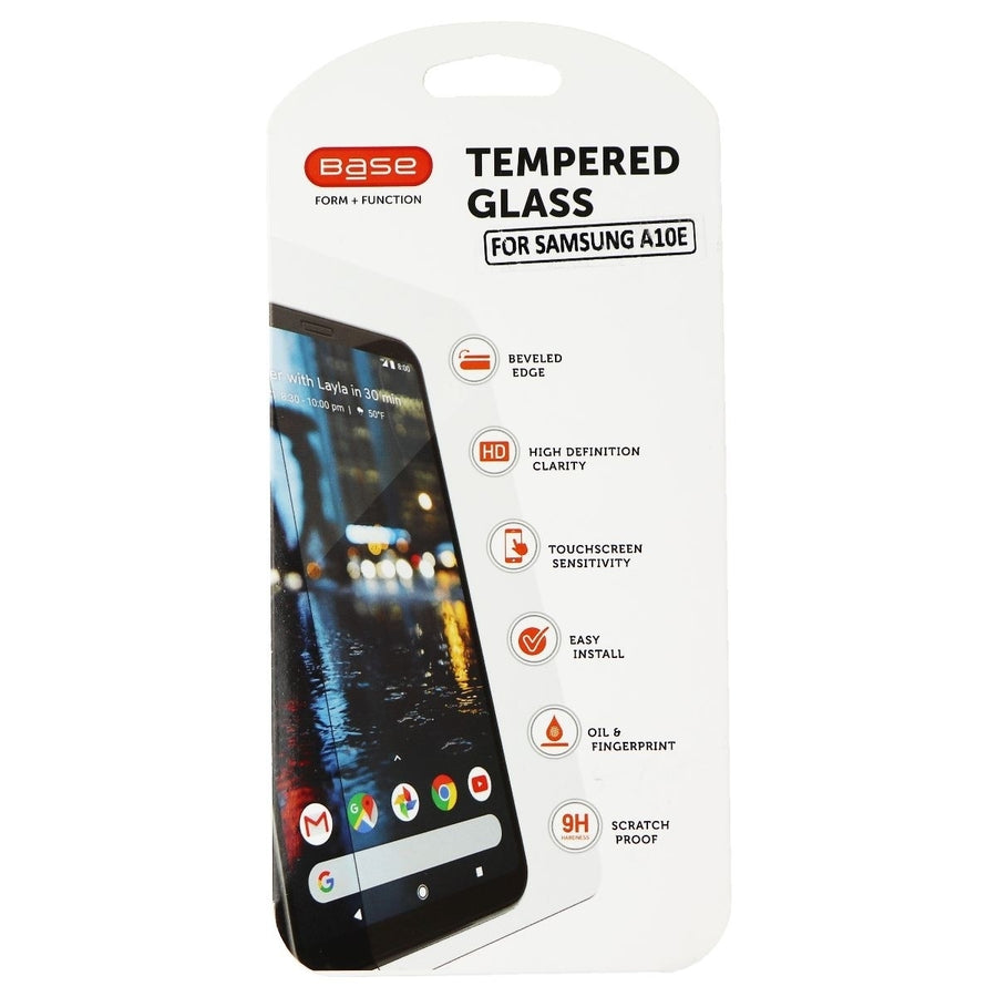 Base Tempered Glass Screen Protector for Samsung A10e - Clear Image 1