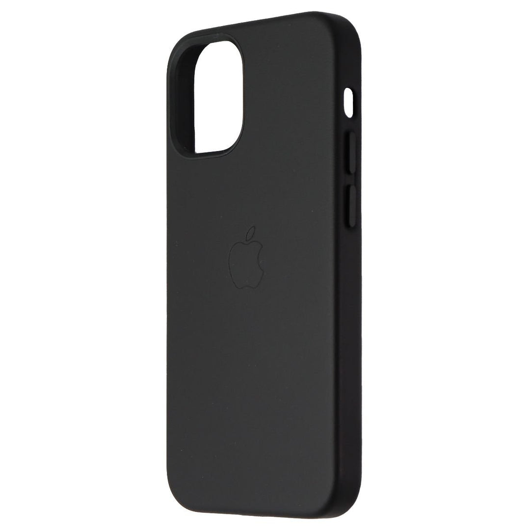 Apple Leather Case for MagSafe (for iPhone 12 mini) - Black ( MHKA3ZM/A) Image 1