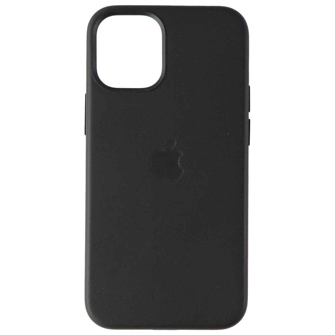 Apple Leather Case for MagSafe (for iPhone 12 mini) - Black ( MHKA3ZM/A) Image 2