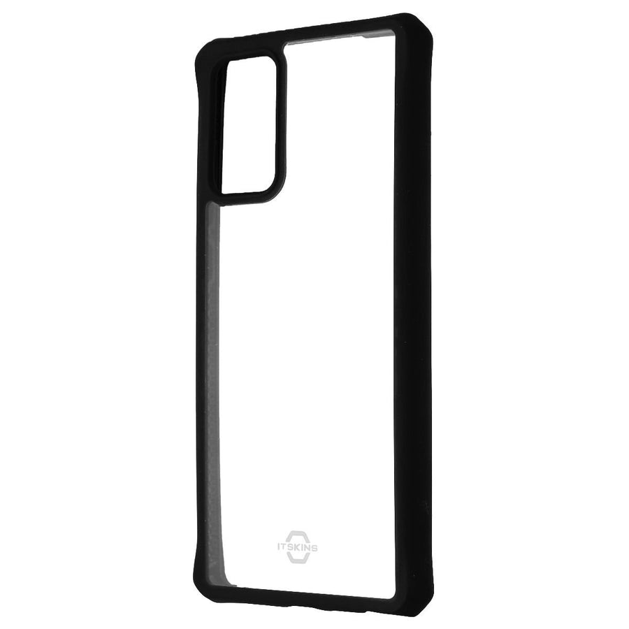 ITSKINS Hybrid Solid Series Case for Samsung Galaxy Note20 - Clear/Black Image 1