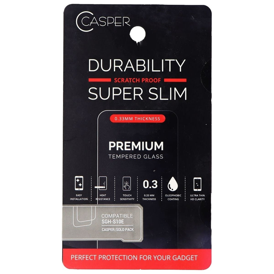 Casper Premium Tempered Glass Screen Protector for Samsung Galaxy S10e - Clear Image 1