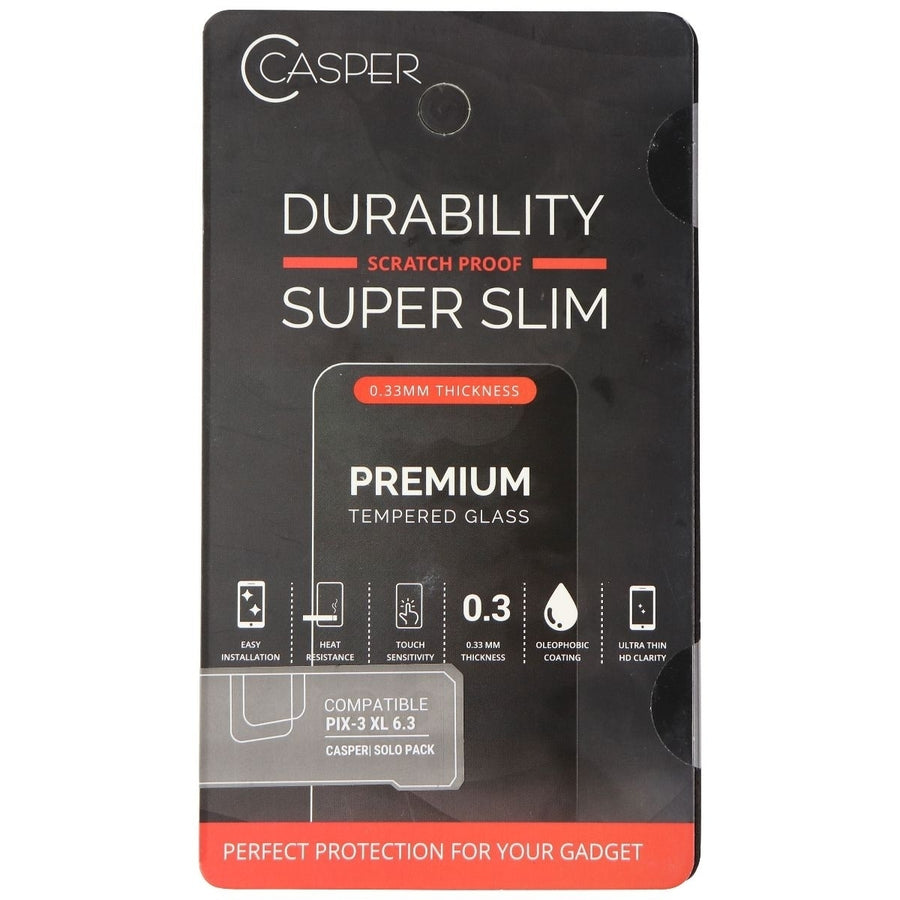 Casper Premium 0.33mm Tempered Glass for Pixel 3 XL - Clear Image 1